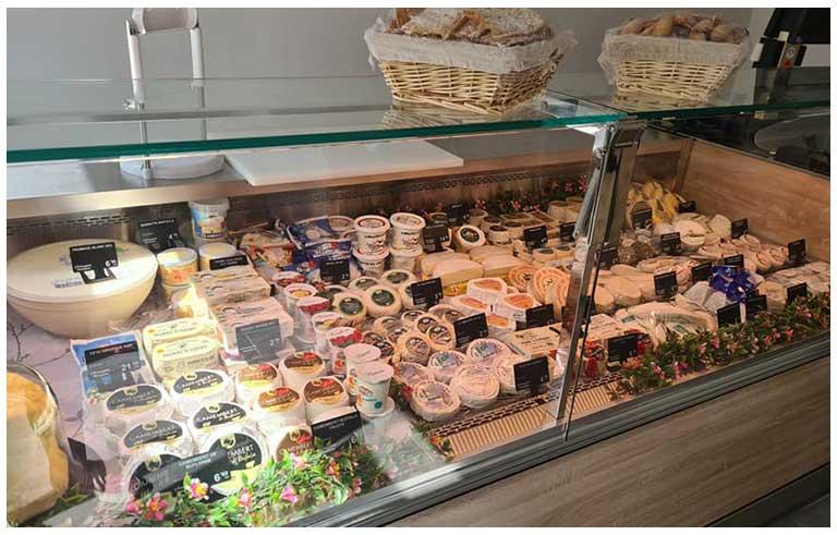 vitrines fromages