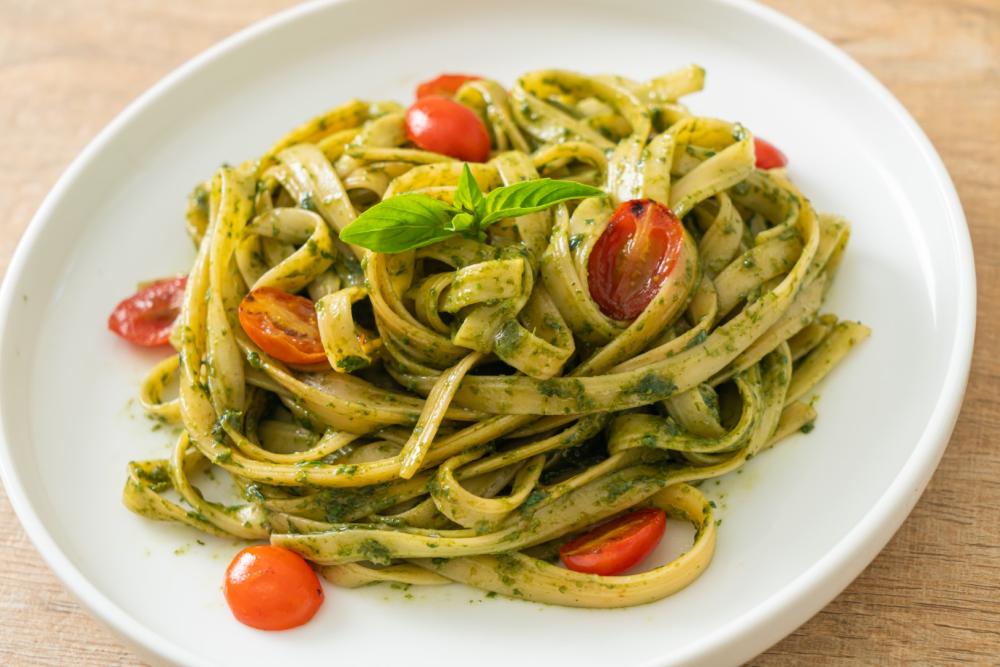 pâtes pesto